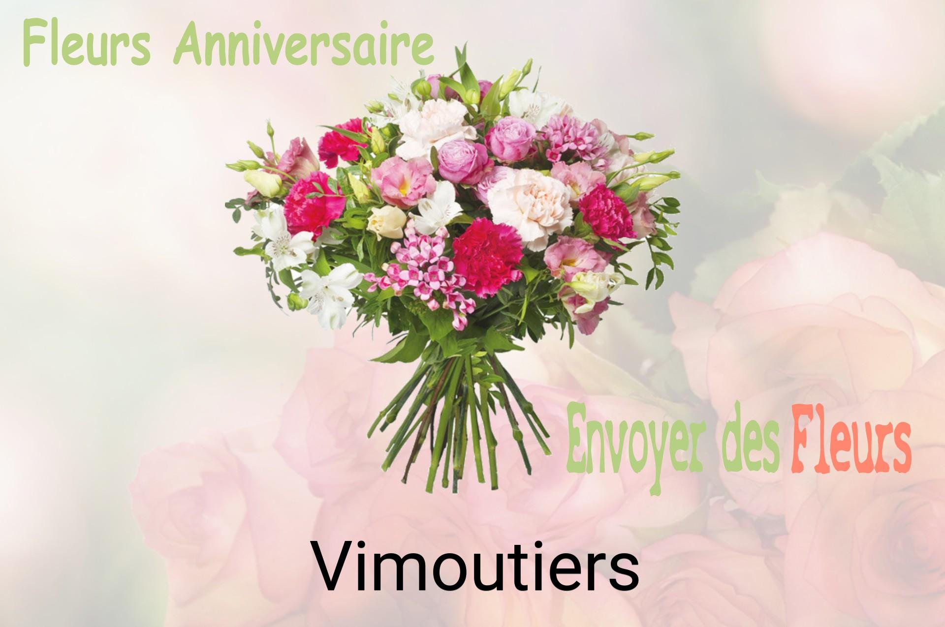 Bouquet de fleurs d’anniversaire livré à Vimoutiers
